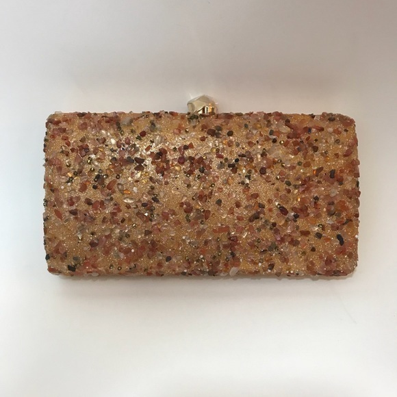 Kiara Purse Handbags - BellaKiara purse beaded evening crossbody/clutch